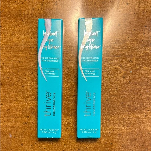 Thrive Causemetics brilliant eye brightener in shades Racquel and Betty - Picture 1 of 3